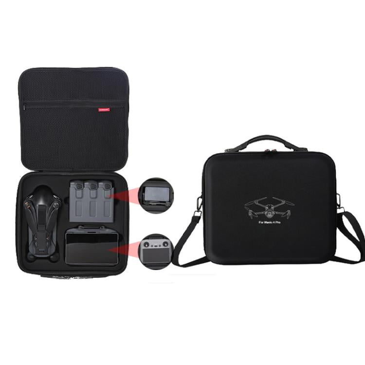 For DJI Mavic 4 Pro Fly More Combo / Creator Combo Carrying Case Durable PU Crossbody Shoulder Bag, Shoulder Bag Black, Shoulder Bag Gray For DJI Mavic 4 Pro Fly More Combo / Creator Combo Carrying Case Durable PU Crossbody Shoulder Bag, Shoulder Bag Black, Shoulder Bag Gray